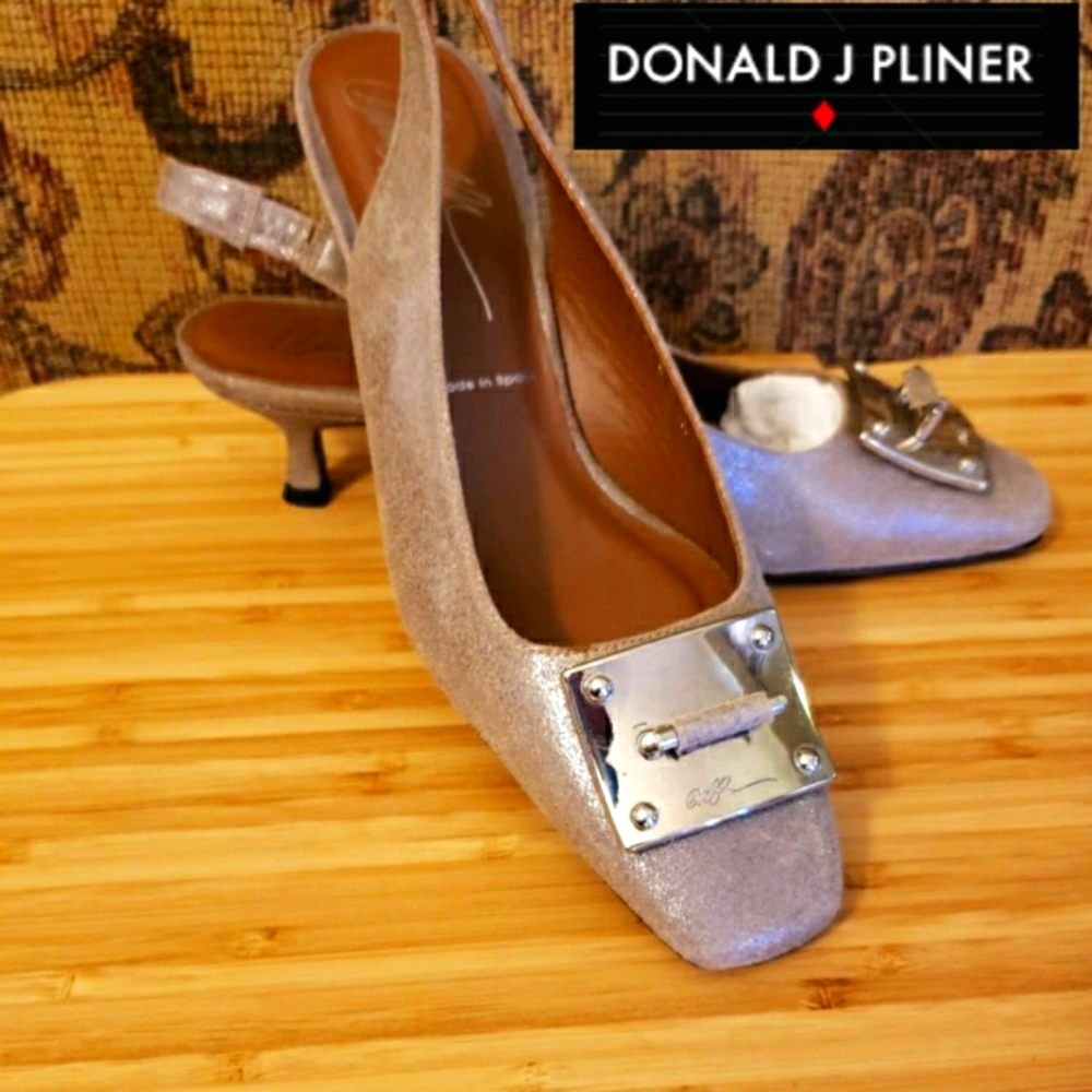 ‼️SOLD‼️⭐NWOB⭐ Donald J Pliner Leather Slingback H…